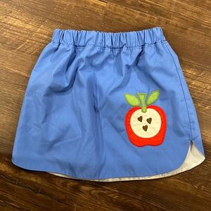 EUC Beaufort Bonnet Apple Skirt 5T